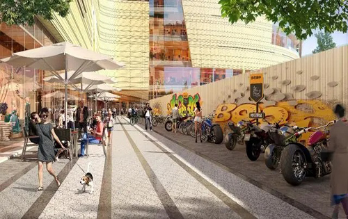 华远中心休闲广场